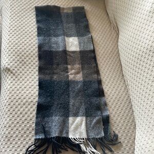 Cashmere checked women’s scarf